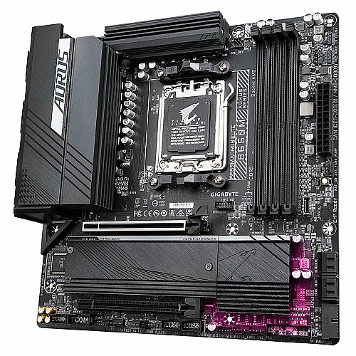 Материнская плата GIGABYTE B650M AORUS ELITE sAM5 B650 4xDDR5 M.2 HDMI DP mATX
