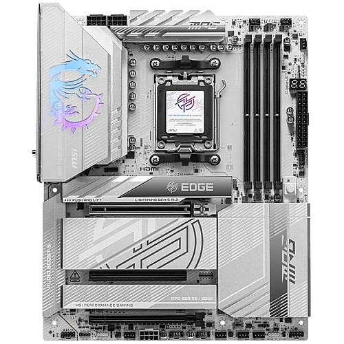 Материнcька плата MSI MPG X870E EDGE TI WIFI sAM5 X870E 4xDDR5 M.2 HDMI Wi-Fi BT ATX