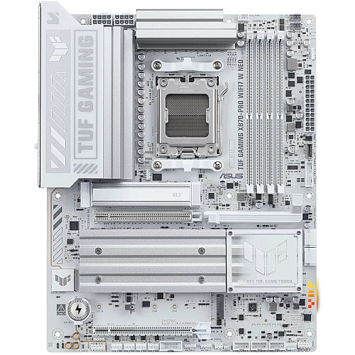 Материнcька плата ASUS TUF GAMING X870-PRO WIFI7 W NEO sAM5 X870 4xDDR5 M.2 HDMI USB Type-C Wi-Fi BT ATX білий