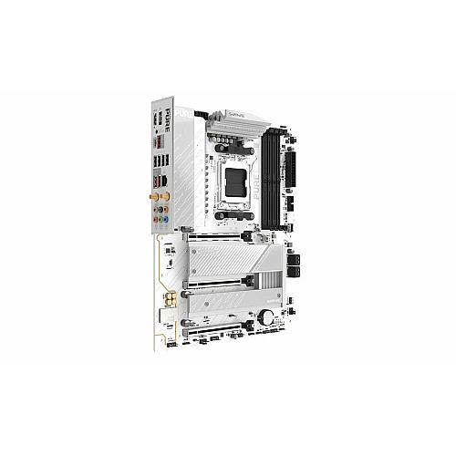Материнская плата SAPPHIRE PURE B850A WIFI7 sAM5 B850 4xDDR5 M.2 HDMI DP Wi-Fi BT ATX белый