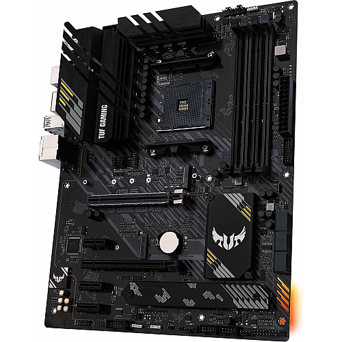Материнская плата ASUS TUF GAMING B550-PLUS sAM4 B550 4xDDR4 M.2 HDMI DP ATX