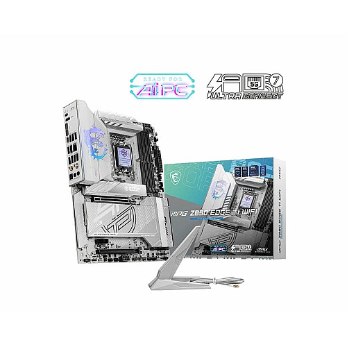 Материнская плата MSI MPG Z890 EDGE TI WIFI s1851 Z890 4xDDR5 M.2 HDMI Wi-Fi BT ATX