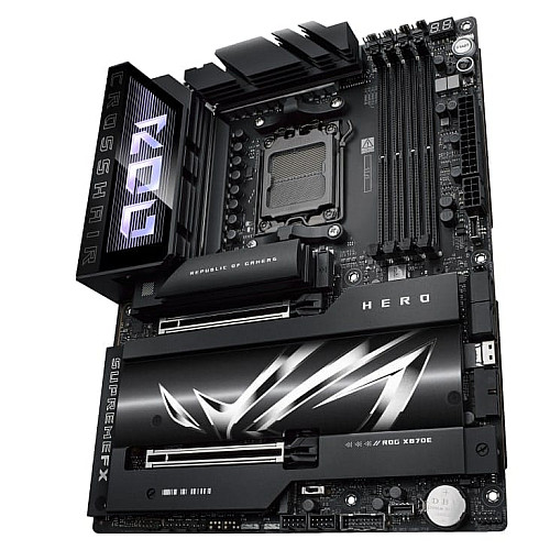 Материнская плата ASUS ROG CROSSHAIR X870E HERO sAM5 X870E 4xDDR5 M.2 HDMI Wi-Fi BT ATX