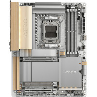 Материнська плата GIGABYTE X870E AERO X WOOD sAM5 X870 M.2 4xDDR5 Wi-Fi BT HDMI ATX