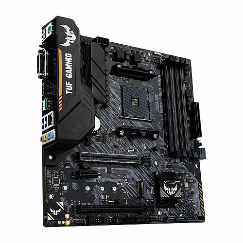 Материнская плата ASUS TUF GAMING B450M-PLUS II sAM4 B450 4xDDR4 HDMI DVI mATX