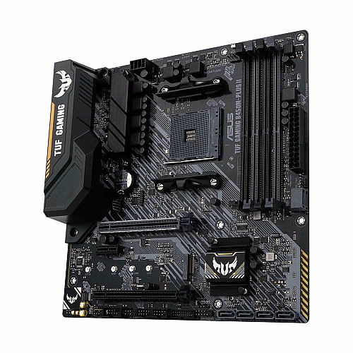 Материнская плата ASUS TUF GAMING B450M-PLUS II sAM4 B450 4xDDR4 HDMI DVI mATX