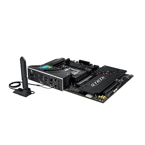 Материнская плата ASUS ROG STRIX B850-F GAMING WIFI sAM5 B850 4xDDR5 M.2 HDMI DP USB Wi-Fi BT ATX