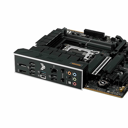Материнская плата ASUS TUF GAMING B760M-PLUS WIFI II s1700 B760 4xDDR5 M.2 HDMI DP Wi-Fi BT mATX