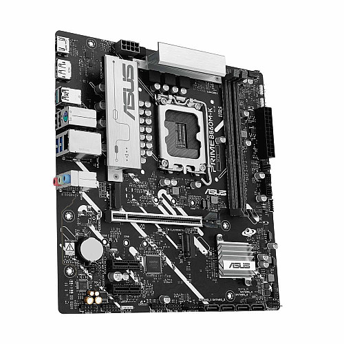 Материнская плата ASUS PRIME B860M-K s1851 B860 2xDDR5 M.2 DP HDMI Wi-Fi BT mATX