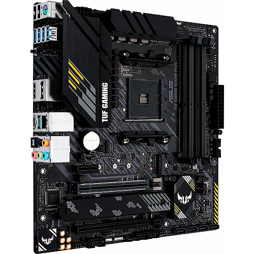 Материнская плата ASUS TUF GAMING B550M-PLUS sAM4 B550 4xDDR4 M.2 HDMI DP mATX