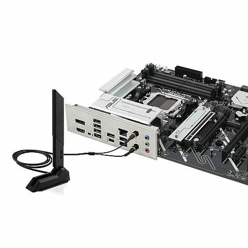 Материнская плата ASUS PRIME B840-PLUS WIFI sAM5 B840 4xDDR5 M.2 HDMI DP Wi-Fi BT ATX