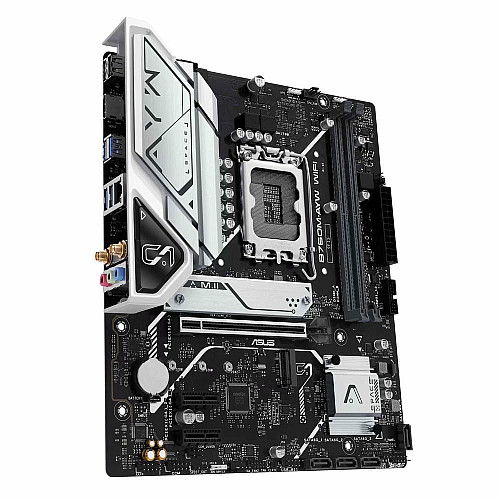 Материнская плата ASUS B760M-AYW WIFI-SI s1700 B760 2xDDR5 M.2 HDMI Wi-Fi BT mATX