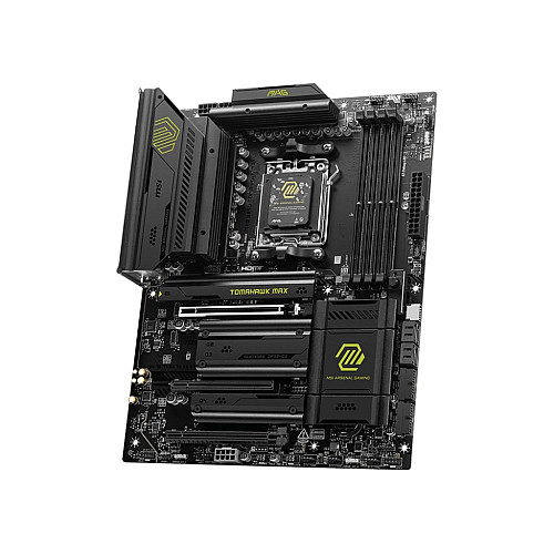 Материнcька плата MSI MAG B850 TOMAHAWK MAX WIFI sAM5 B850 4xDDR5 M.2 HDMI Wi-Fi BT ATX