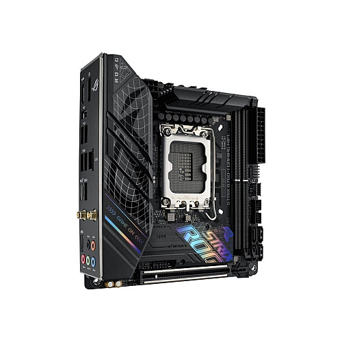 Материнская плата ASUS ROG STRIX B760-I GAMING WIFI s1700 B760 2xDDR5 M.2 HDMI DP Wi-Fi BT mITX