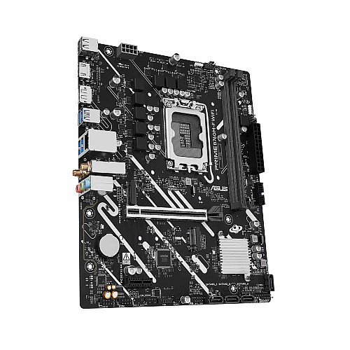 Материнская плата ASUS PRIME B760M-F WIFI s1700 B760 2xDDR5 M.2 HDMI DP Wi-Fi BT mATX