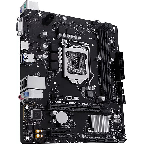 Материнcька плата ASUS PRIME H510M-R R2.0-SI s1200 H470 2xDDR4 HDMI D-Sub mATX White BOX WITH ACCESSORY