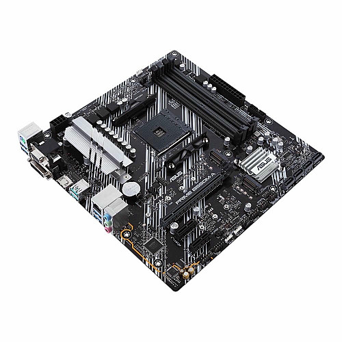 Материнская плата ASUS PRIME B550M-A/CSM sAM4 B550 4xDDR4 M.2 HDMI DVI D-Sub CSM mATX