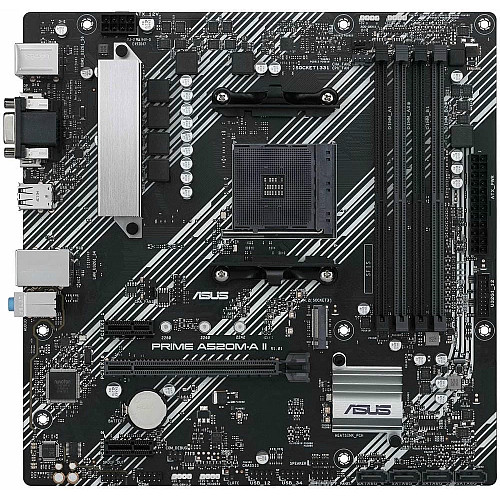 Материнcька плата ASUS PRIME A520M-A II/CSM sAM4 A520 4xDDR4 HDMI D-Sub DP mATX