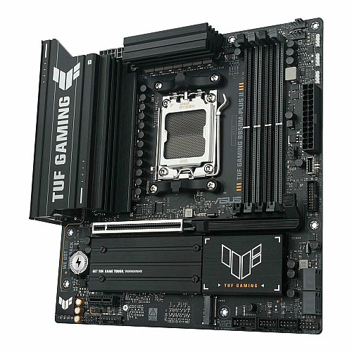 Материнская плата ASUS TUF GAMING B850M-PLUS II sAM5 B850 4xDDR5 M.2 HDMI DP mATX