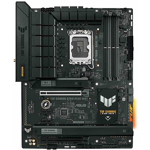 Материнская плата ASUS TUF GAMING B760-PLUS WIFI s1700 B760 4xDDR5 M.2 HDMI DP Wi-Fi BT ATX