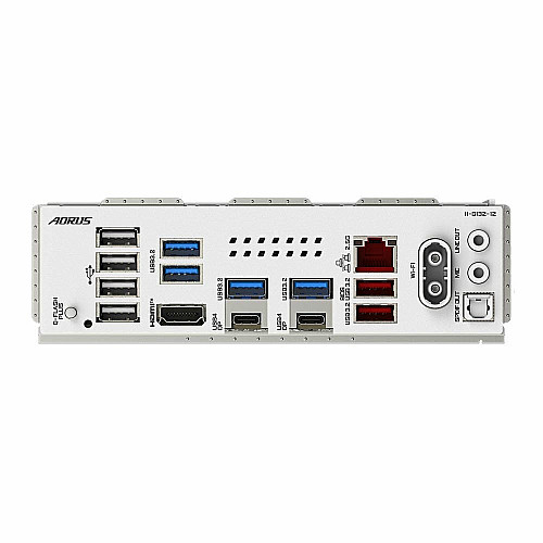 Материнская плата GIGABYTE X870E A ELITE WF7 ICE sAM5 X870 4xDDR5 M.2 HDMI DP Wi-Fi ATX белый