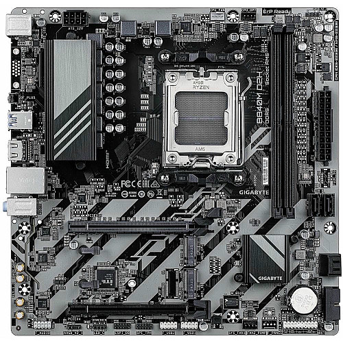 Материнская плата GIGABYTE B840M D2H sAM5 B840 2xDDR5 M.2 HDMI mATX