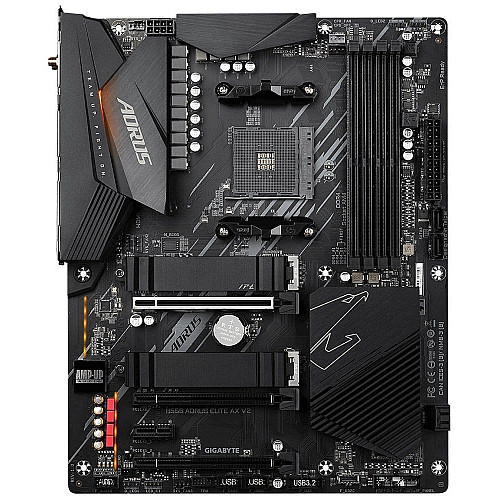 Материнская плата GIGABYTE B550 AORUS ELITE AX V2 sAM4 B550 4xDDR4 M.2 HDMI DP Wi-Fi BT ATX