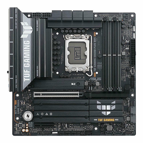 Материнская плата ASUS TUF GAMING B860M-PLUS WIFI s1851 B860 4xDDR5 M.2 DP HDMI USB Type-C Wi-Fi BT mATX
