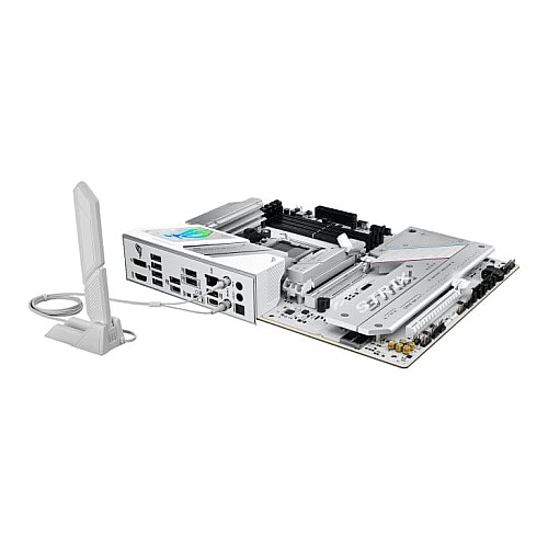 Материнская плата ASUS ROG STRIX B850-A GAMING WIFI sAM5 B850 4xDDR5 M.2 HDMI DP Wi-Fi BT ATX белый