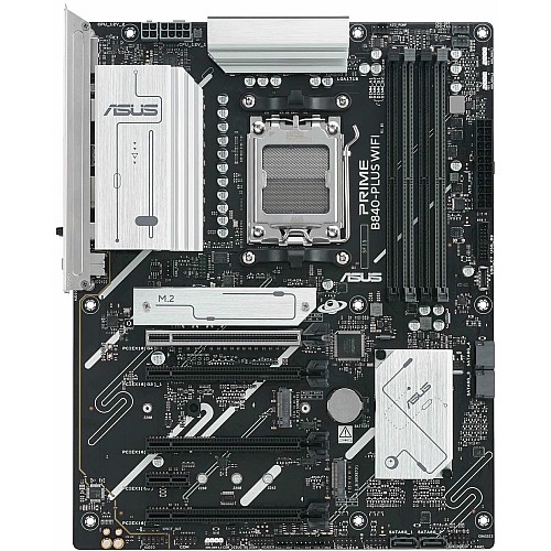 Материнская плата ASUS PRIME B840-PLUS WIFI sAM5 B840 4xDDR5 M.2 HDMI DP Wi-Fi BT ATX