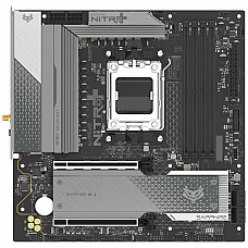 Материнcька плата SAPPHIRE NITRO+ B850M WIFI sAM5 B850 4xDDR5 M.2 HDMI DP Wi-Fi BT mATX