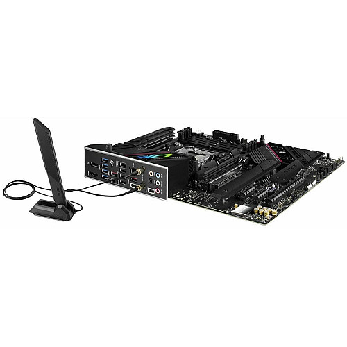 Материнская плата ASUS ROG STRIX B650E-F GAMING WIFI sAM5 B650 4xDDR5 M.2 HDMI DP Wi-Fi BT ATX