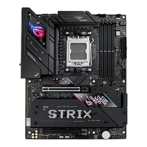 Материнская плата ASUS ROG STRIX B850-E GAMING WIFI sAM5 B850 4xDDR5 M.2 HDMI DP USB Type-C Wi-Fi BT ATX