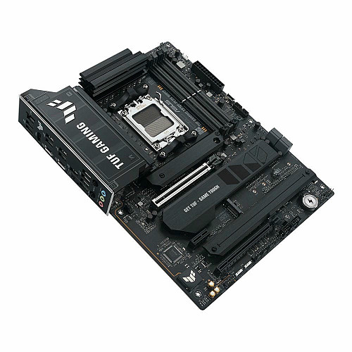 Материнская плата ASUS TUF GAMING X870E-PLUS WIFI7 sAM5 X870E 4xDDR5 M.2 HDMI Wi-Fi BT ATX
