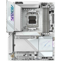 Материнська плата GIGABYTE X870E AORUS PRO ICE sAM5 X870 4xDDR5 M.2 HDMI Wi-Fi BT ATX білий