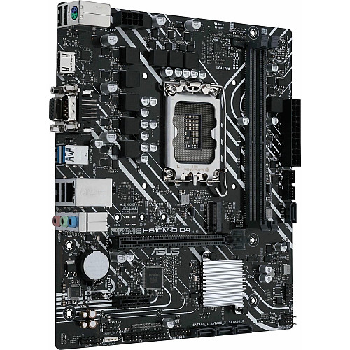 Материнcька плата ASUS PRIME H610M-D D4 s1700 H610 2xDDR4 M.2 HDMI D-Sub mATX