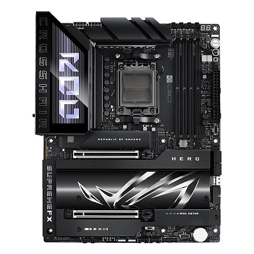 Материнская плата ASUS ROG CROSSHAIR X870E HERO sAM5 X870E 4xDDR5 M.2 HDMI Wi-Fi BT ATX