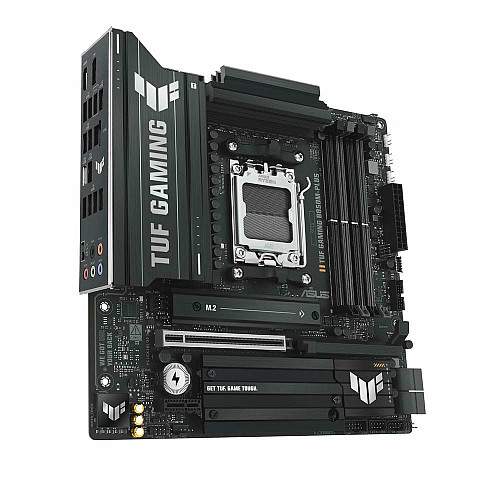 Материнская плата ASUS TUF GAMING B850M-PLUS sAM5 B850 4xDDR5 M.2 HDMI DP mATX
