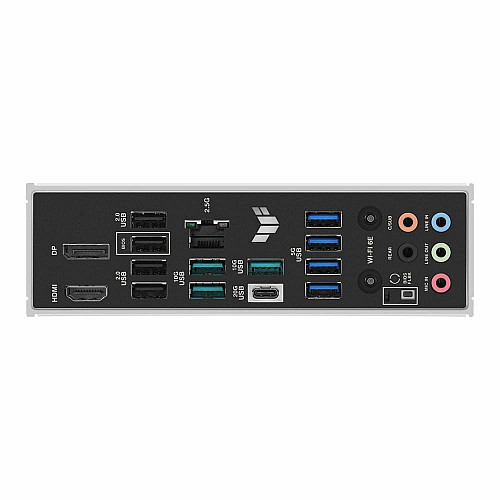 Материнская плата ASUS TUF GAMING B850M-PLUS WIFI7 sAM5 B850 4xDDR5 M.2 HDMI DP Wi-Fi BT mATX