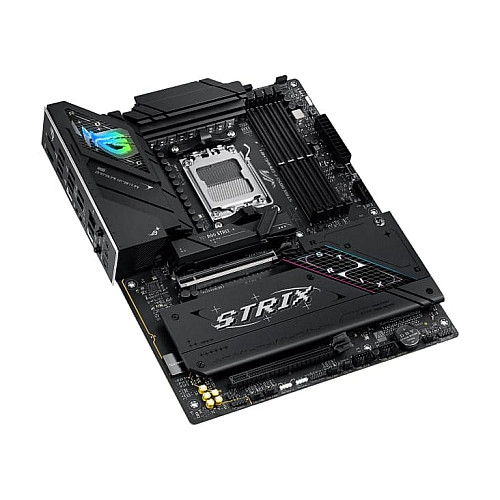Материнская плата ASUS ROG STRIX B850-F GAMING WIFI sAM5 B850 4xDDR5 M.2 HDMI DP USB Wi-Fi BT ATX