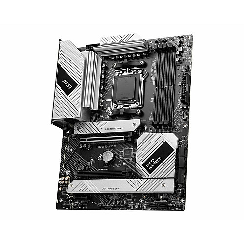 Материнская плата MSI PRO B650 WIFI sAM5 B650 4xDDR5 M.2 HDMI DP Wi-Fi BT ATX