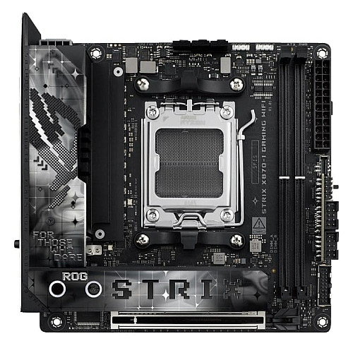 Материнская плата ASUS ROG STRIX X870-I GAMING WIFI sAM5 X870 2xDDR5 M.2 HDMI Wi-Fi BT mITX