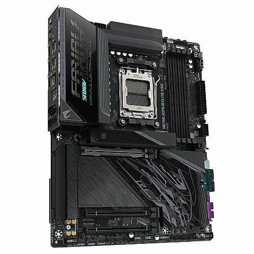 Материнская плата GIGABYTE X870E A ELITE X3D sAM5 X870 4xDDR5 M.2 HDMI DP Wi-Fi BT ATX