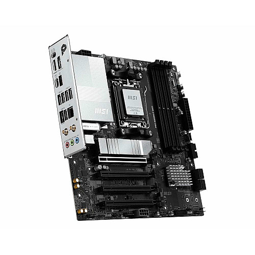 Материнcька плата MSI PRO B850M-P WIFI sAM5 B850 4xDDR5 M.2 HDMI DP Wi-Fi BT mATX