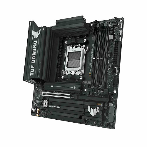 Материнская плата ASUS TUF GAMING B850M-PLUS sAM5 B850 4xDDR5 M.2 HDMI DP mATX