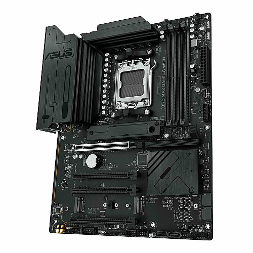 Материнская плата ASUS X870 MAX GAMING WIFI7 sAM5 X870 4xDDR5 M.2 HDMI USB Type-C Wi-Fi BT ATX