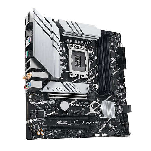 Материнcька плата ASUS PRIME B760M-A WIFI D4 s1700 B760 4xDDR4 M.2 HDMI DP Wi-Fi BT mATX