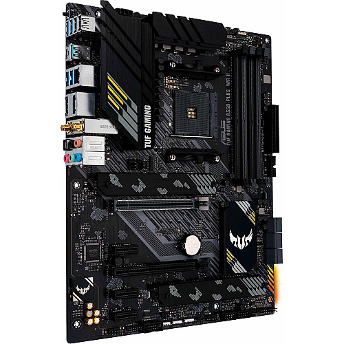 Материнская плата ASUS TUF GAMING B550-PLUS WIFI II sAM4 B550 4xDDR4 M.2 HDMI DP Wi-Fi BT ATX