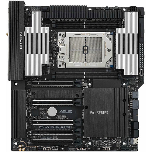 Материнская плата серверная ASUS PRO WS TRX50-SAGE WIFI sTR5 TRX50 4xDDR5 M.2 WiFi BT CEB