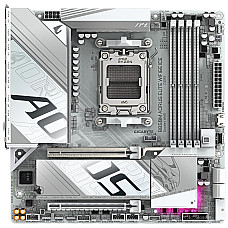 Материнська плата GIGABYTE B850M AORUS ELITE WF6E ICE sAM5 B850 4xDDR5 M.2 Wi-Fi BT mATX